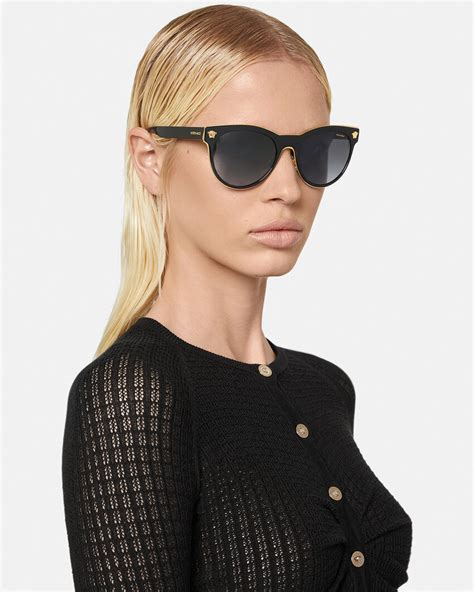 versace sunglasses medusa charm.